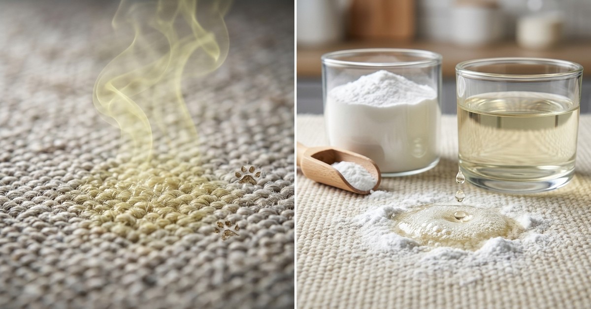 ペットのおしっこ臭が消えない？ある粉と液体で驚くほど清潔にする方法と成功事例