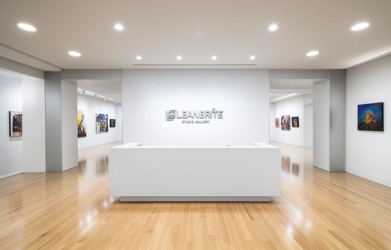 Lean Brite welcoming consultation area in Shinagawa