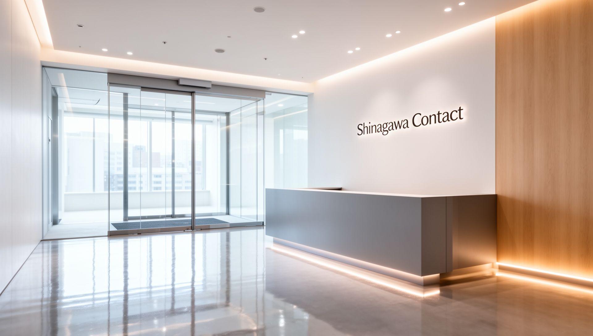 Lean Brite Studio Entryway in Shinagawa