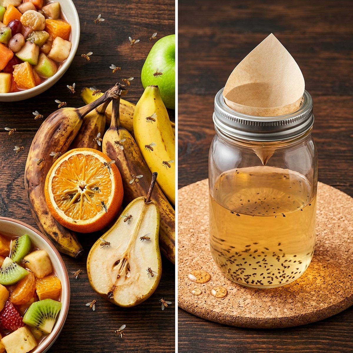 キッチンコバエを徹底撃退！お酢でできる効果的な対策と注意点